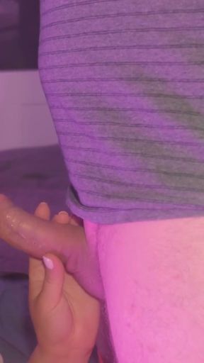 Skilled Sucking! Slow Sensual Close-Up Blowjob With Huge CUMSHOT   Clip 1