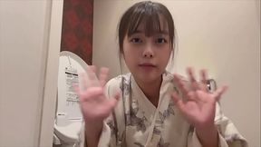 I went to a fireworks festival in a yukata and got really sweaty    I masturbated while still smelling bad &mdash;  and the toilet smelled like cheese