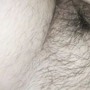 My 27 girlfriend very hairy pussy