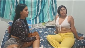 Best Friends with Big Tits and Asses Have Homemade Lesbian Sex, Pussy to Pussy