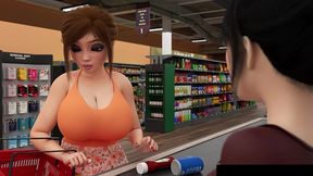 all my roommates love 2.1 - a futanari mom bumps into a fan and a pregnant futanari mom gets some stress relief
