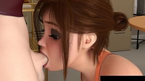 all my roommates love 2.1 - a futanari mom bumps into a fan and a pregnant futanari mom gets some stress relief