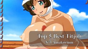 top 5 - best titjob in video games compilation ep.2