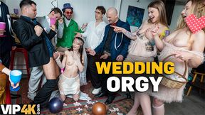 Watch these kinky teens get down and dirty in a hilarious party with a skinny body to die for