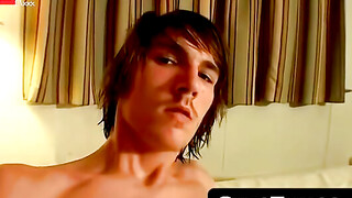 Straight Guy Plays With His Ass And Shoots A Huge Load