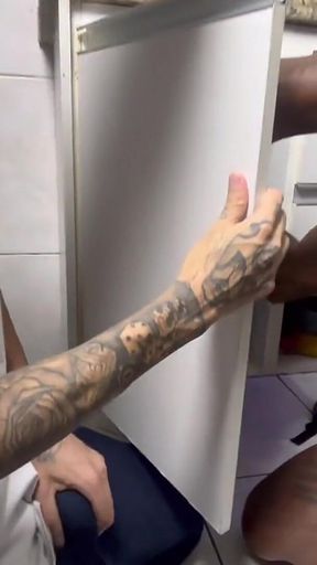 Cuckold Likes to See His Wife Giving It to a Well-endowed Black Man and Participates
