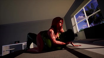 Hulk Smashing Black Widow [bookerdan] 3D Hentai