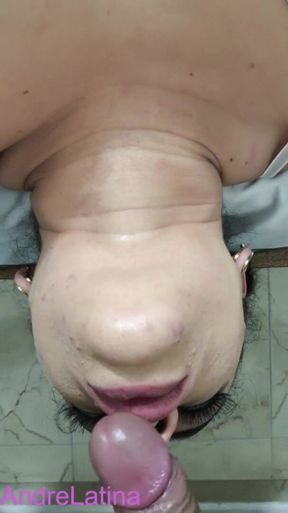 Stepmom Helps Me Get My Cum Out