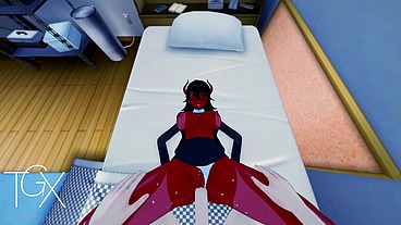 Fantasy Anime Hentai Game Hot Horned Girl Hardcore Sex and Deep Blowjob