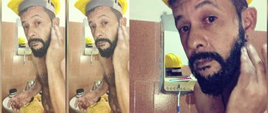 Me Taking a Shower