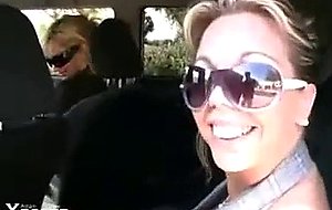 Amber Lynn Bach decides to change her clothes outside of ...