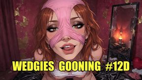 Wedgies Gooning #12D: Bratty Panty Pull Trance (Animated, Music, Text)