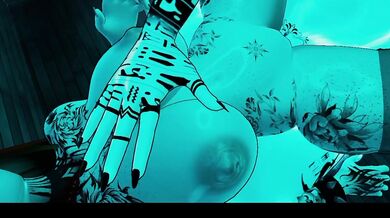 VR gothic baby big milky tits fucked hard