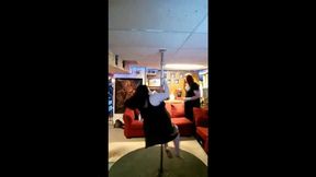 Beginner Pole Dancing