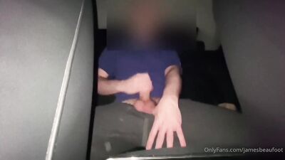 Hookup in Straight Guys Car (Bareback Raw Fuck)