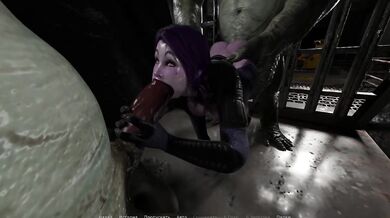 She worships mutants and gets their dicks in her holes. 3D Hentai Game