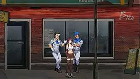 Innocent Heroine Succumbs to Temptation in Dark DCity Hentai Fantasia