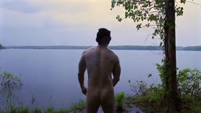 Flexing and Jerking in the Rain by the Lake