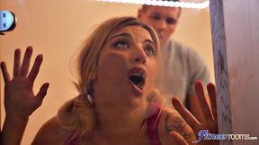 Petite Yoga girl loves anal