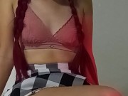 My beautiful girl comes home after school. She loves sex without a condom - Isis Sun 01 part