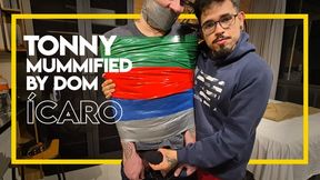 Tonny Mummified by Dom Ícaro (1080p) Gay Bondage - Gay Domination - Mummification - Tape Bondage - Tattoos - BDSM