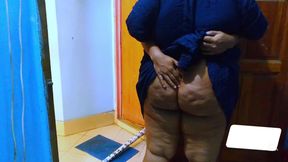 When Dad Was not At home, Hot BBW New Married Big Boobs &amp; Huge Ass Stepmom &amp; stepson romantic sex enjoy by cleaning room