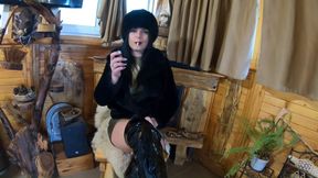 Milfycalla Compilation - Fetish Sex, Blow-jobs and Rough Sex While Wearing Sexy Fur Coats -2-