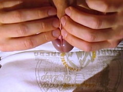 Swallowing Thick Cum Load - Amateur Twink Loves It Creamy