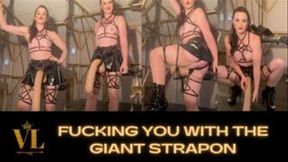 VIVIENNE L'AMOUR - FUCKING YOU WITH MY GIANT STRAPON