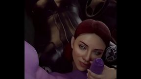 Black Widow Head Service (by: X3D)