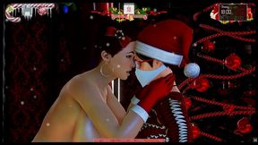 unlimited christmas [xmas hentai pornplay] ep.10 that milf took my big cock down her throat wearing her slutty christmas outfit