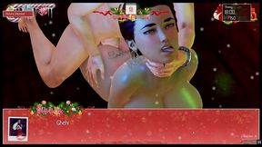 unlimited christmas [xmas hentai pornplay] ep.10 that milf took my big cock down her throat wearing her slutty christmas outfit
