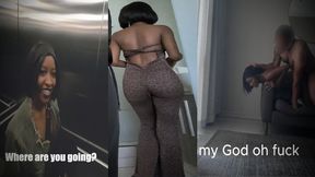 Shy Girl Gets Convinced at Airport to Go Home With Stranger to Suck and Fuck