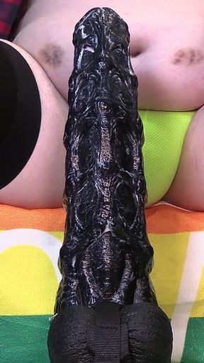 Hilting and Vibrating This Monster Inside Me