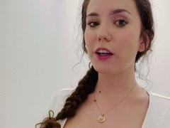 Hot amateur shakes her big boobs