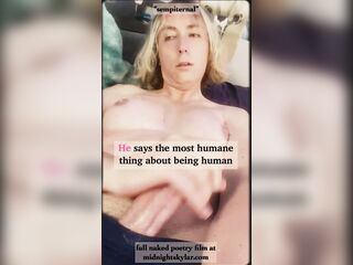 Sempiternal — Transfem Exposed Poetry Film Teaser, Erotic In nature's garb Art