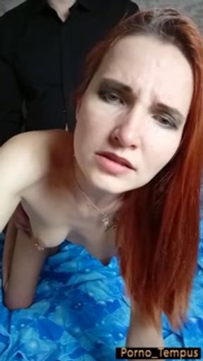 Cuckold call russian wife cheating for the first time at the resort Eng Sub -porno_tempus