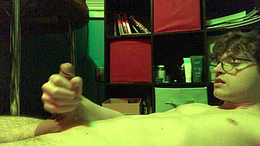 Niko Cums Hard After a Hard Day at Work