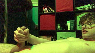 Niko Cums Hard After a Hard Day at Work