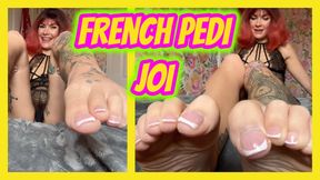 French Pedi Foot JOI Homewrecking Cum Countdown