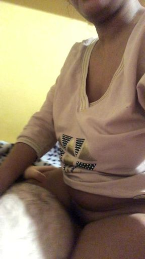 Indonesian Maid Fucks Boss's White Cock