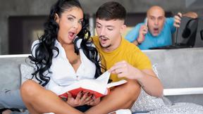 ”Niky gets ass pumping tutoring from the language tutor.”