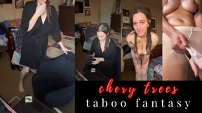 I caught you stealing my pantyhose! Taboo fantasy with Chery Trees