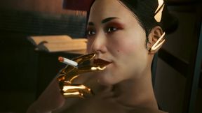 3D Cyberpunk Anime Hanako Arasaka Rides Cock in Laguna Bend Sex Scene