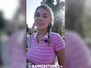 BANNEDSTORIES Hitting a Hole-In-One with GABBIE CARTER