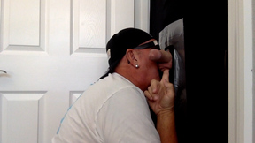Interracial Gloryhole Blow Job