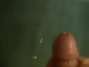 Slo-mo big cum blast nice cock