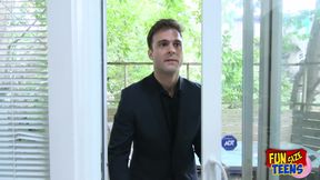 FunSize Teens - A Petite Babe is Fucked hard by 2 Dudes in a Threesome