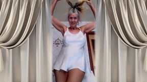 Hot Housewife Lukerya in the Kitchen