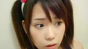 Cute Japanese Teen Fucks Wildly Unprotected in Public Restroom Stall